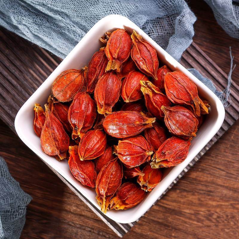 Gardenia Chinese Herbal Medicine Yellow Gardenia Genuine Gardenia Red Gardenia Tea Spice Seasoning Soaked in Water to Drink Gardenia Fruit Tea