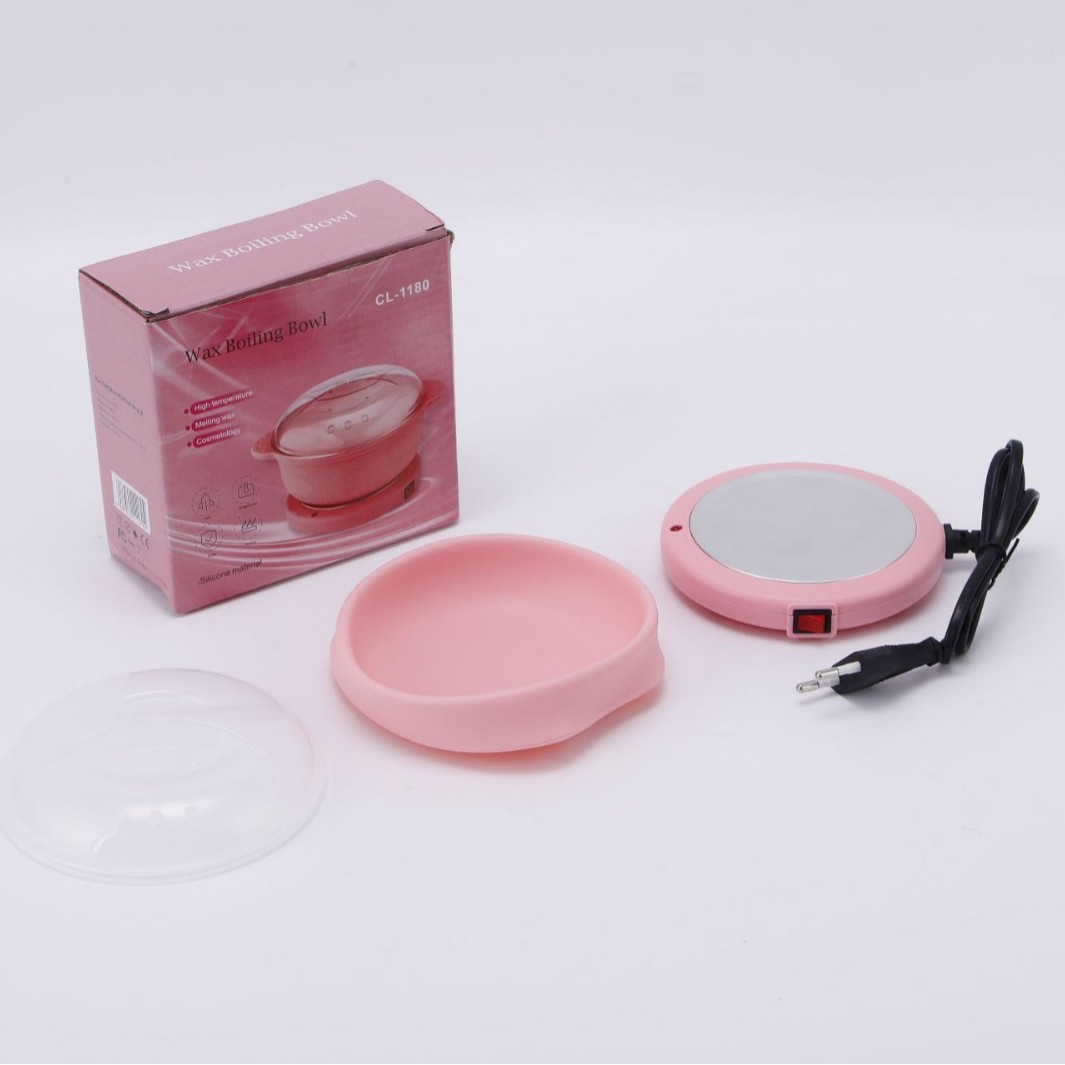 Cross-Border Hair Removal Silicone Bowl Wax Therapy Machine Non-Stick Pot Folding Wax Pot Wax Melting Machine Wax Bean Heater Silicone Wax Pot