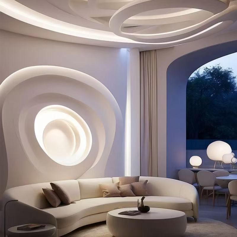 Grg Component Gypsum Special-Shaped Column Ceiling Ceiling Wall Wrapping Column Bar Staircase Wrapping Beam Round