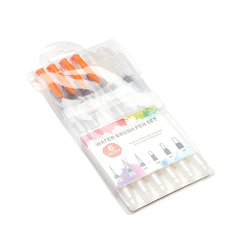 Source in stock fountain pen water storage brush nylon wool watercolor brush solid gouache watercolor paint brush
