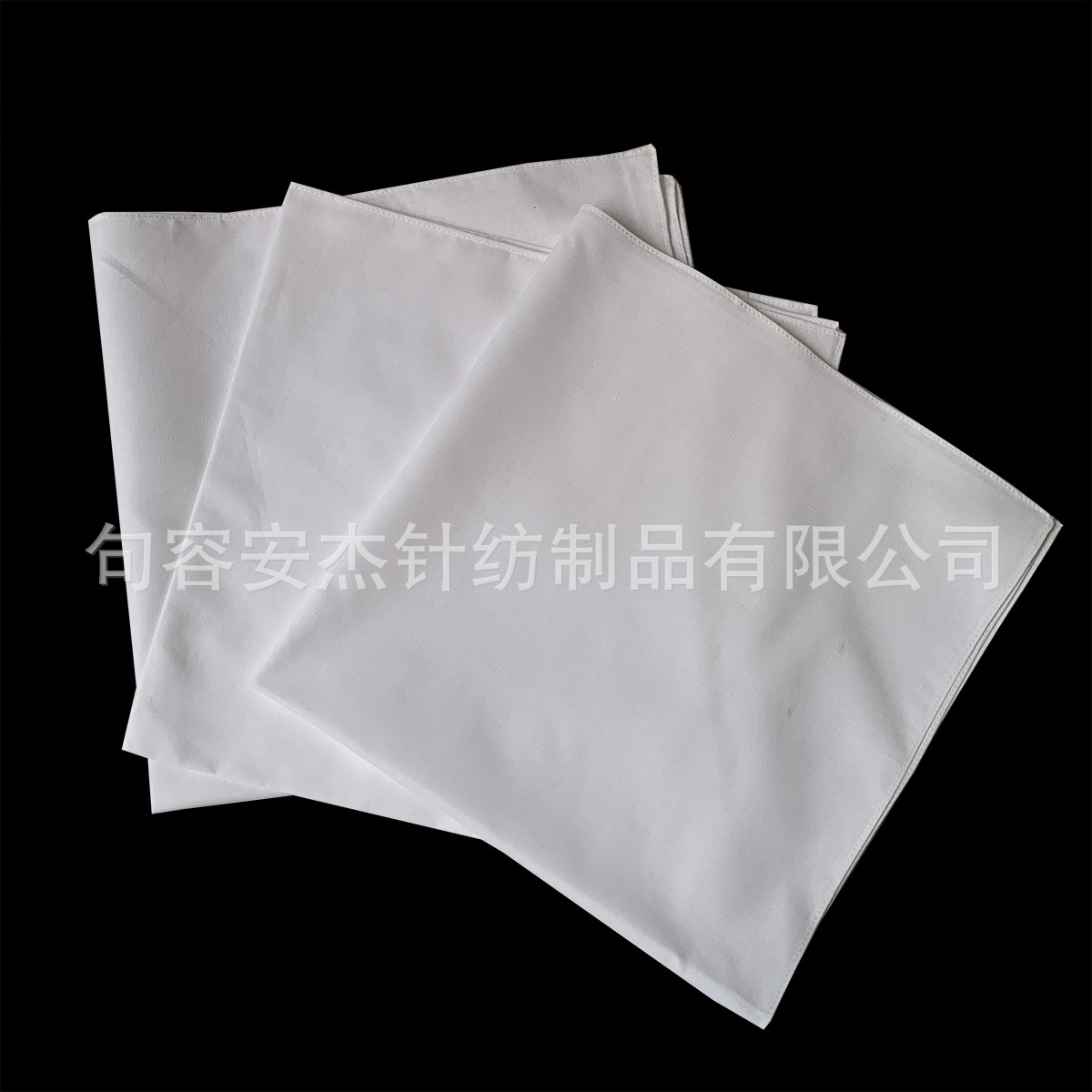 Wholesale Pure Cotton White Handkerchief Tie-Dye Square Scarf Painting Rubbing Handmade Tie-Dye DIY Embroidered Handkerchief Pure White Tie-Dye Cloth