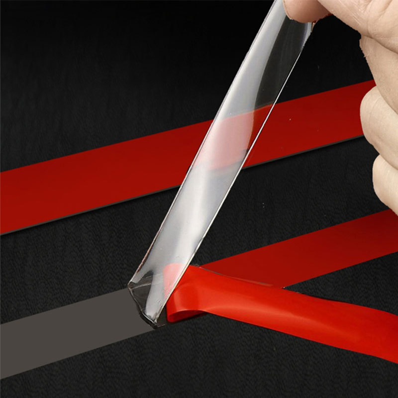 Stainless steel decorative strip self-adhesive flat strip background wall edge closing edge pressing strip ceiling mirror metal straight line