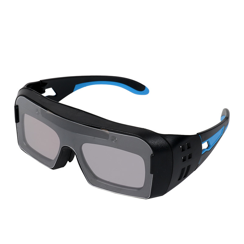 Welder protective goggles welding UV-proof anti-glare argon arc welding goggles automatic light changing welding glasses