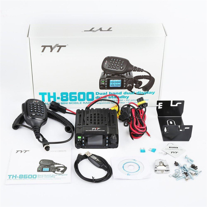 Tyt Th-8600 Vehicle-Mounted Radio Uv Dual-Stage High-Power 25W Ip67 Waterproof Manufacturer
