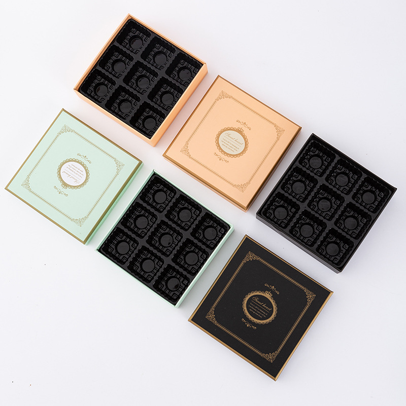 New 9-grid Crown Ferrero Chocolate Box Chocolate Gift Box Wedding Candy Packaging Box