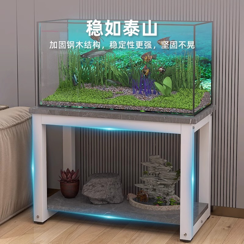 Fish Tank Shelf Cabinet Load-Bearing Rack Fish Tank Load-Bearing Base Multi-Layer Fish Tank Storage Rack Double-Layer Fish Tank Table Base Cabinet