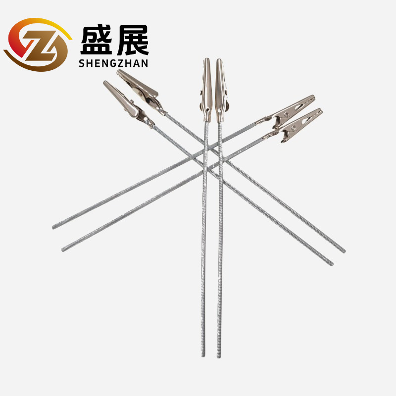 Wire Rope Metal Message Alligator Clip Memo Clip Binder Clip Colored Metal Model Hand Alligator Clip
