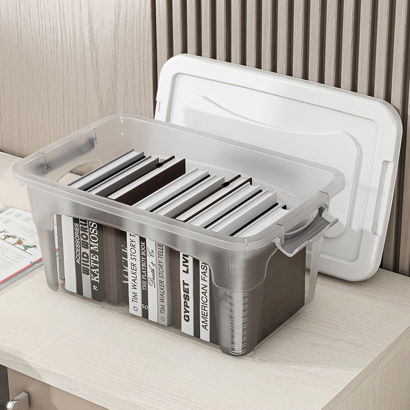 Cross-Border Clothes Storage Box Transparent Snack Toy Storage Box Extra Large Car Storage Box Plastic Storage Box