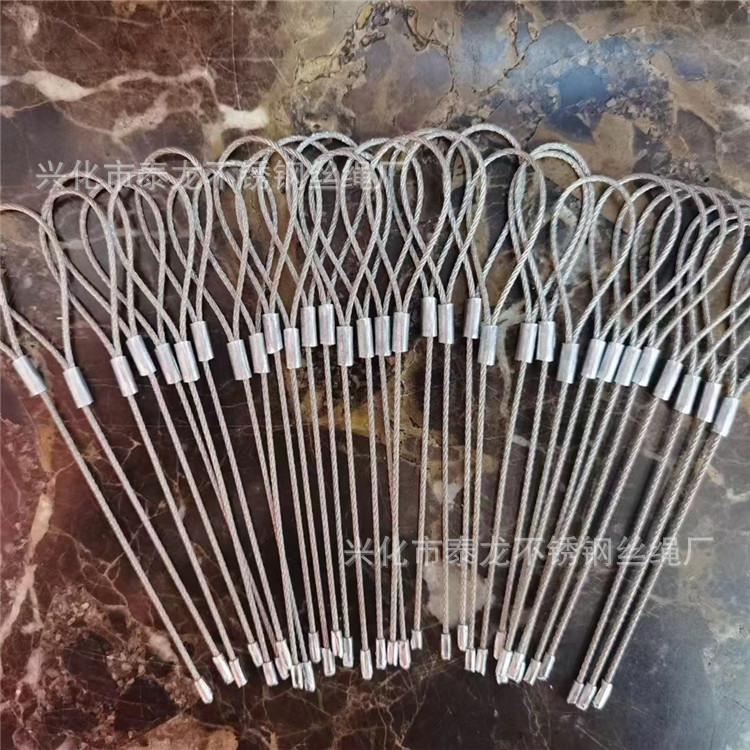 Guangdong source manufacturers 304 stainless steel wire rope outdoor greenhouse guardrail animal husbandry wire rope multi-strand single strand