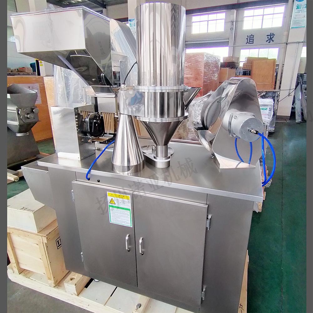 Jtj-Ⅰ Semi-Automatic Capsule Filling Machine Stainless Steel Medicine Health Products Powder Granular Material Filling Machine