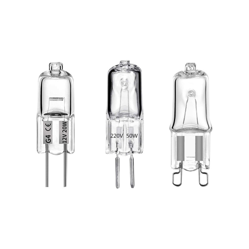 Factory Direct Supply in Stock G9 Bulb G4G5.3 Warm Light 220V Two-Pin Crystal Lamp Chandelier 12V Halogen Lamp Beads
