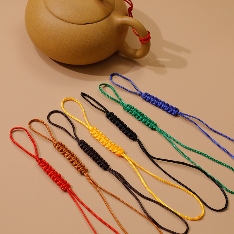 Teapot cover rope red rope teapot rope purple clay pot cover rope tie cover anti-fall rope wholesale manufacturers wholesale