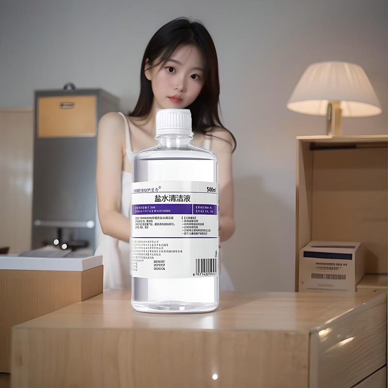 Physiological Saline Cleaning Solution 500ml Tattoo Nasal Wash Face Wash Face Medical Cleansing Face Physiological Saline