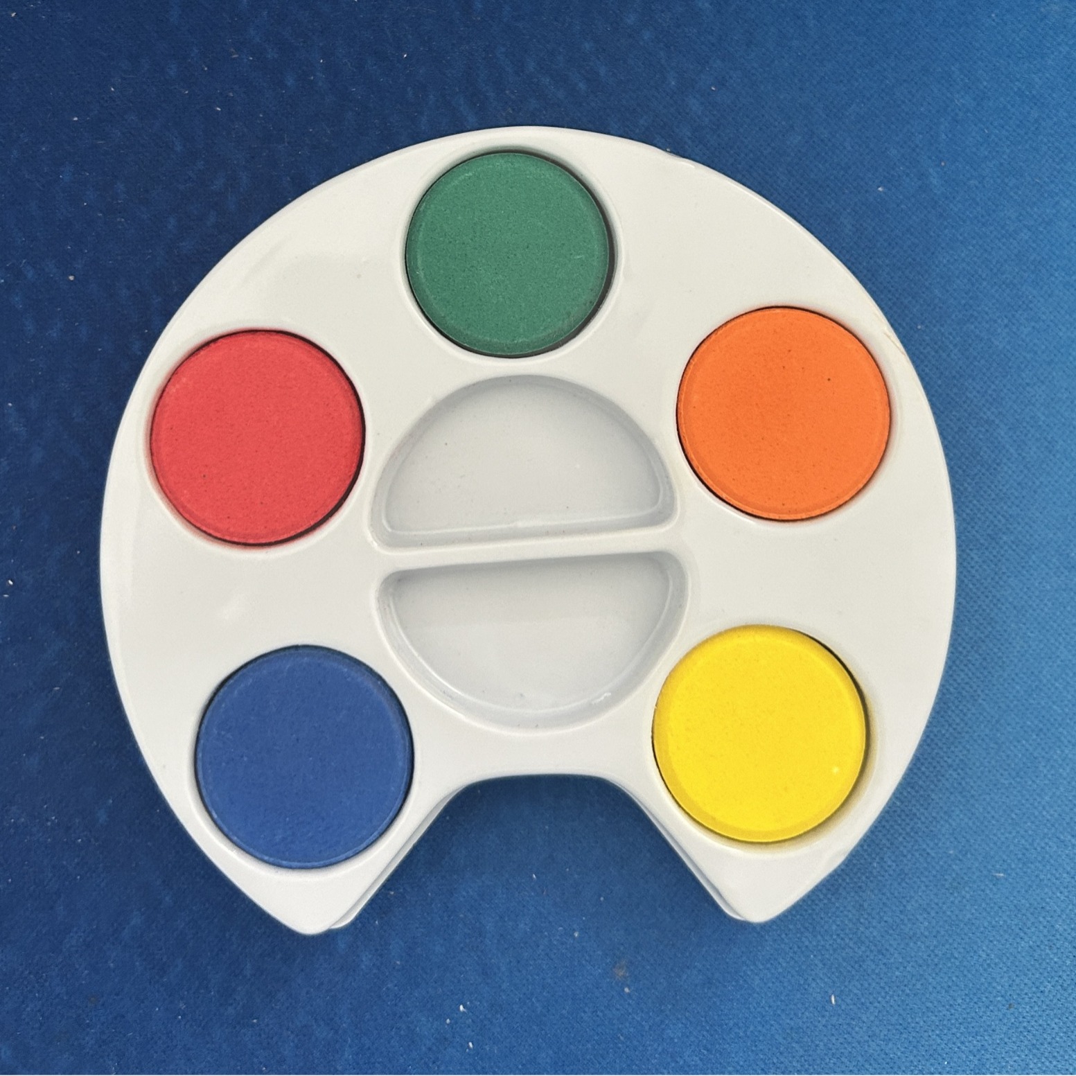 Export children's classic palette watercolor powder cake pigment 21mm palette palette palette dish