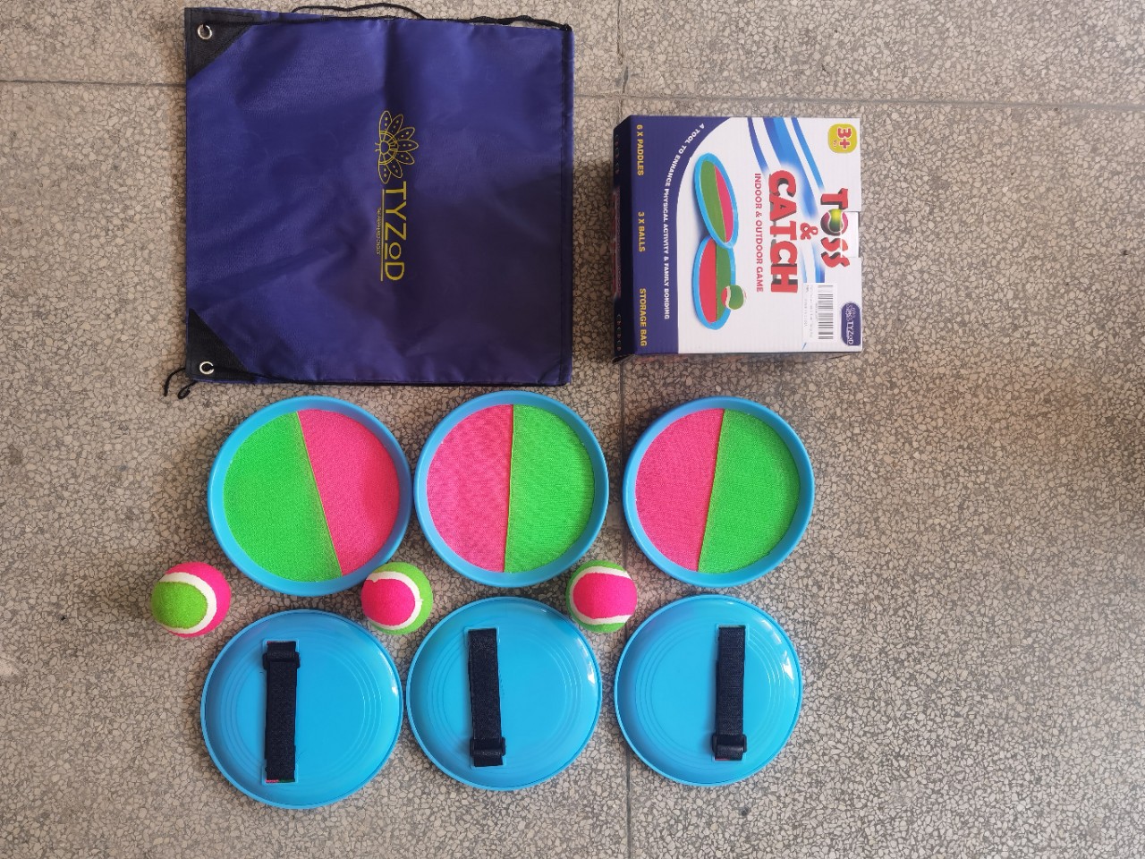 Color sticky rake color box packaging