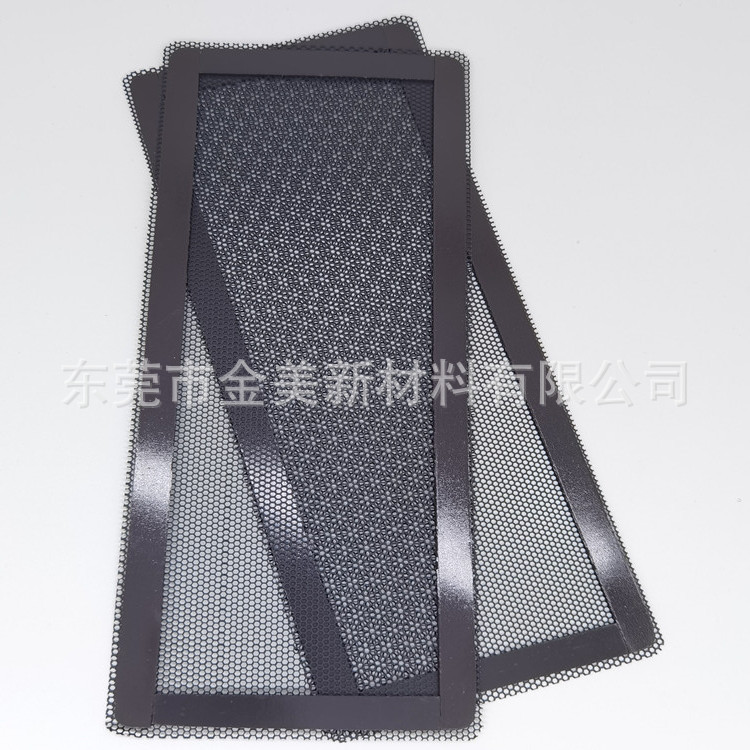 Magnetic Plastic Dustproof Net, Self-Adhesive Chassis Punching Pvc Net, Adhesive Speaker Net, Speaker Plastic Net Manufacturer