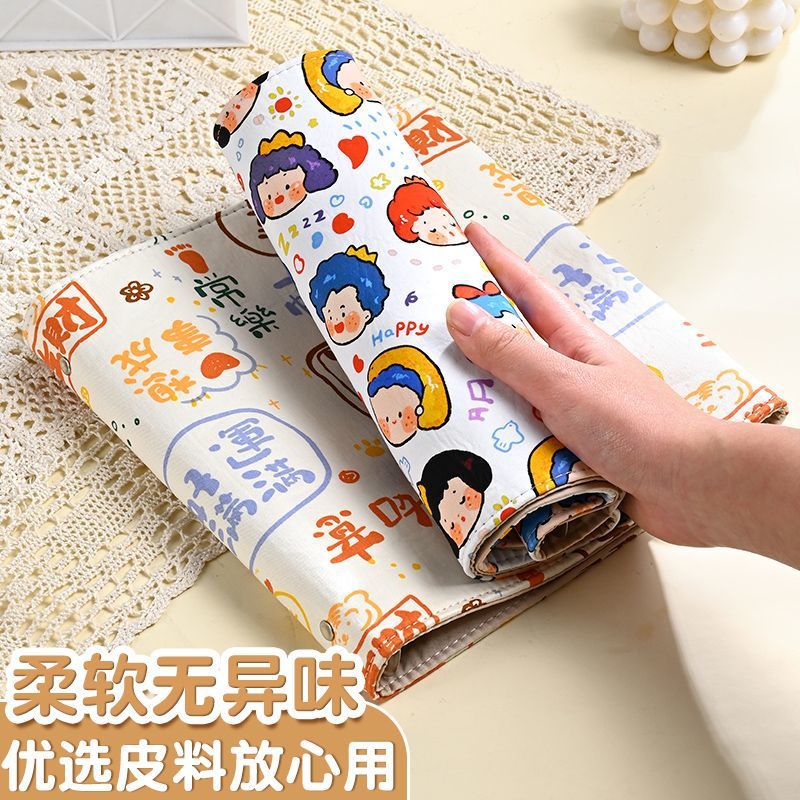 Prenatal Check-Up Storage Book for Pregnant Women, Soft Cloth, Rollable A4/A5, Pregnancy Check-Up Report, Document Binder, Loose-Leaf Storage Folder