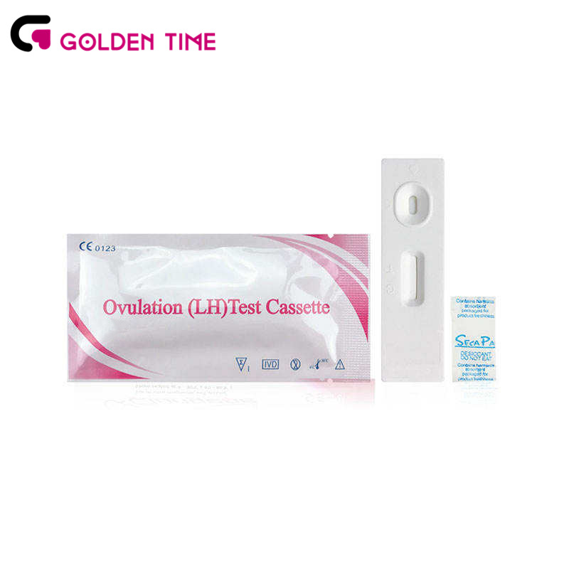 Source Manufacturer of Golden Time Ovulation Lh Test Kits for Pregnancy Preparation, Ce Certified, Supports Cross-Border Export