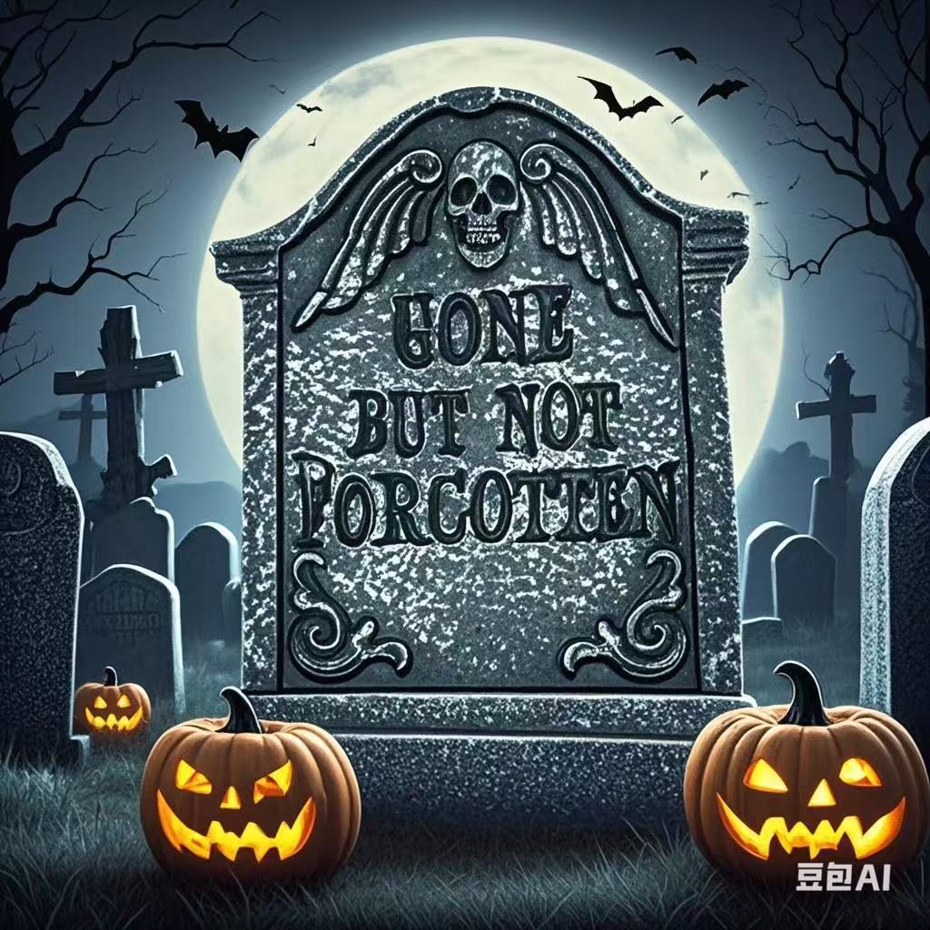 Halloween Scene Setup with Tombstone Signs, Prank Props, Bar Atmosphere, Haunted House, Horror Plastic