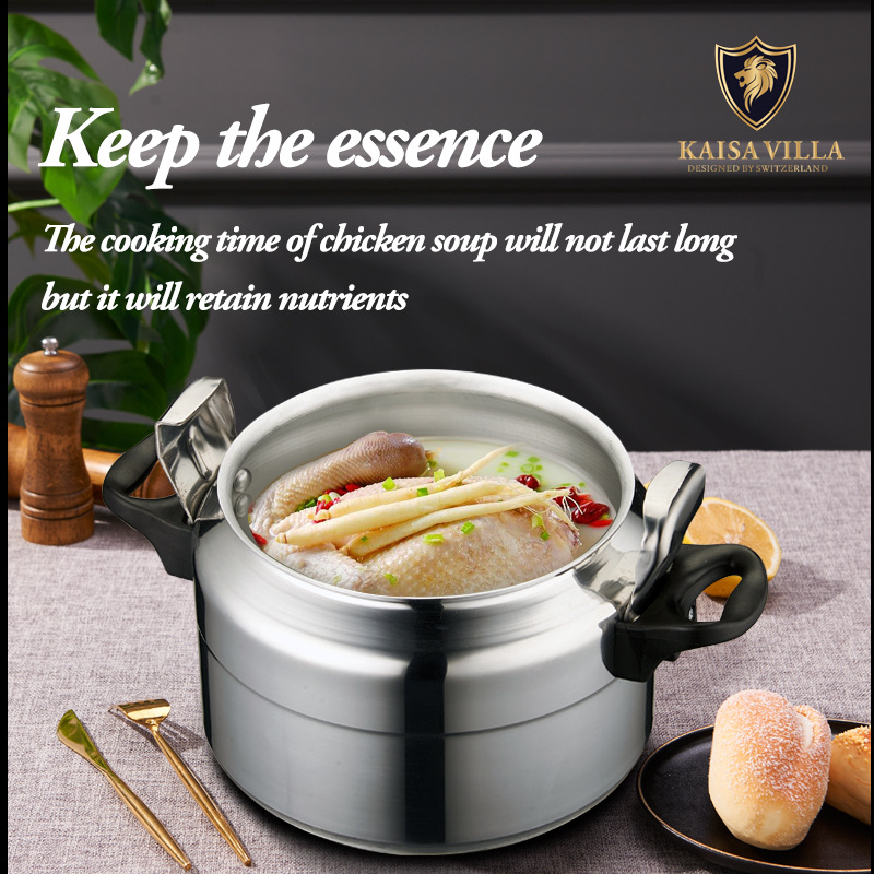Brand aluminum pressure cooker household aluminum pressure cooker explosion-proof pressure cooker foreign trade gas stove with cross-border manufacturers wholesale