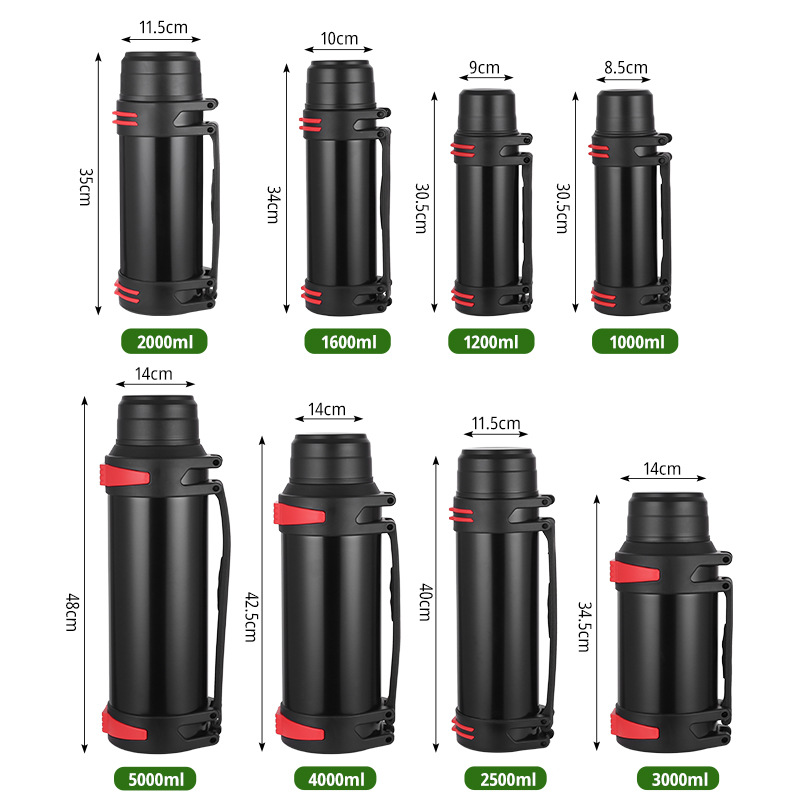 Large Capacity Stainless Steel Travel Pot 304 Outdoor Sports Thermal Insulation Cold Kettle Household Thermos Bottle Advertising Gifts