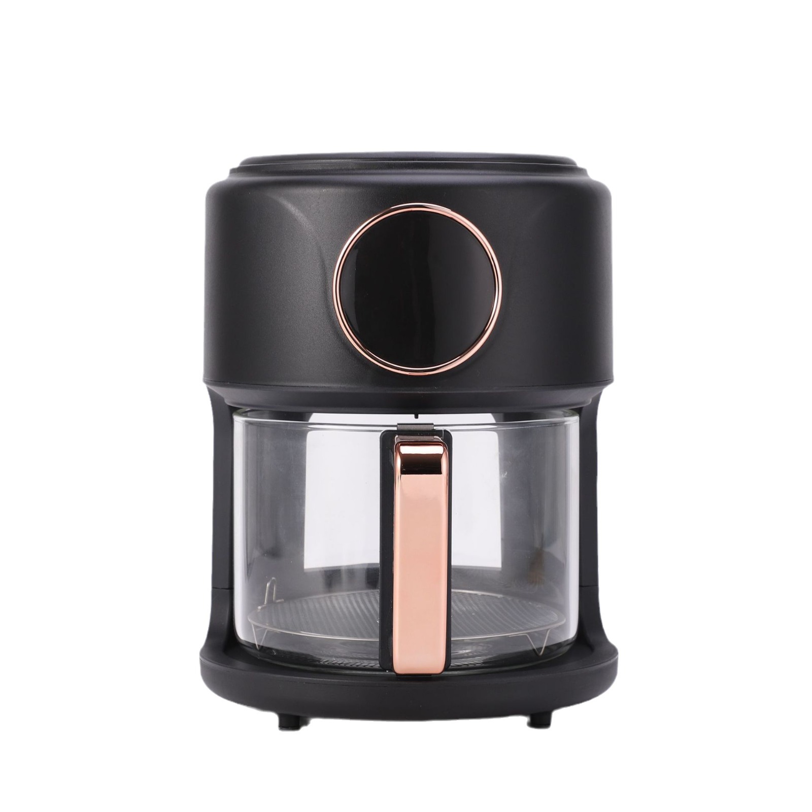 Cross-Border Platform Specializes in Amazon's Best-Selling Household Color Screen Visual 6L Multi-Functional Glass Air Fryer 22