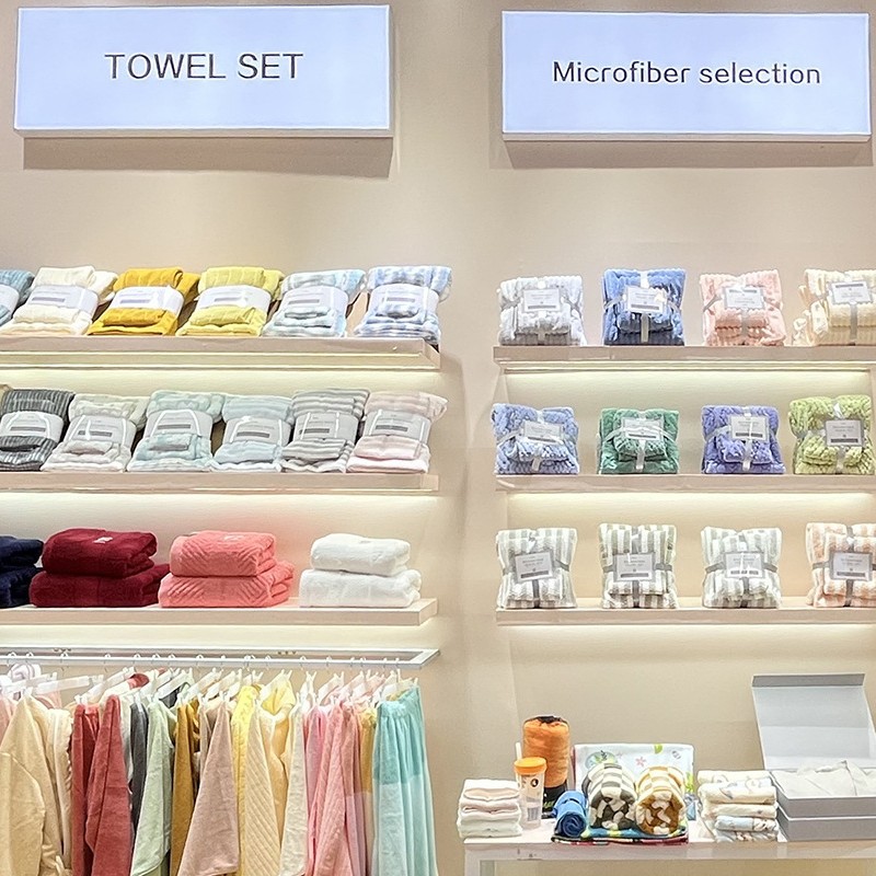 Processing and Customization of Export Export Waffle Jacquard Untwisted Cotton Towels Hotel Towels and Bath Towels