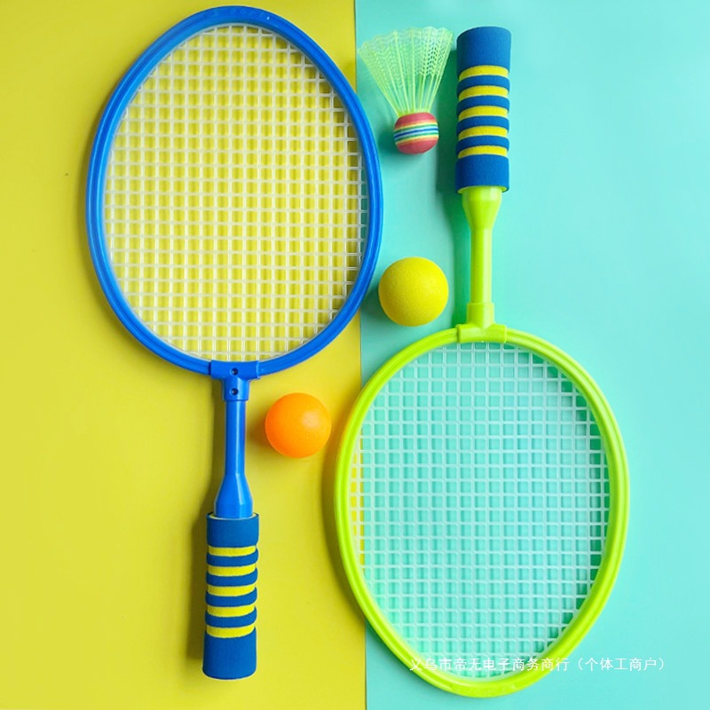 Children's Badminton Racket Kindergarten Sports Tennis Family Interaction 2-3 Years Old 4 Baby Indoor Tennis Toy Gift