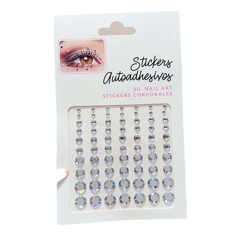 Children's Face Painting Stickers Cartoon Decoration Girl Face Stickers Princess Eye Stickers Little Girl Performance Makeup Stickers