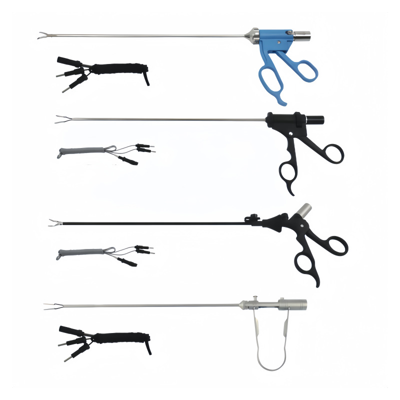 Laparoscopic Instruments Bipolar Electrocoagulation Forceps Non-Traumatic Forceps Abdominal and Thoracic Surgical Instruments Manufacturer Wholesale Active Surgery