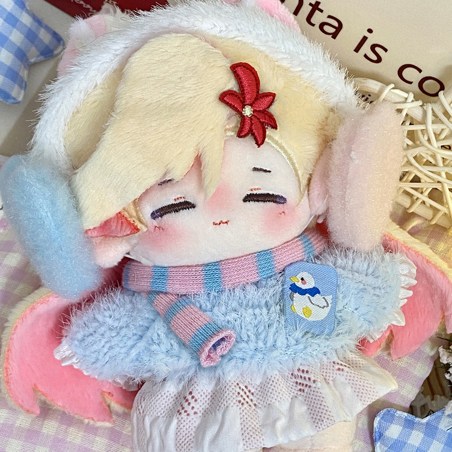 10cm Doll Coat 10cm Cotton Doll Coat Starfish Normal Body Cotton Doll Coat suit Plush Doll Dress-up