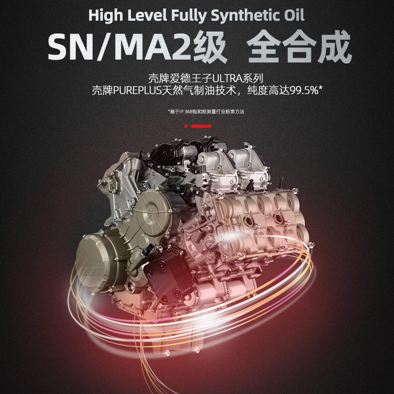 Edprince Jinqing fully synthetic motorcycle engine oil 10W40/10W50 four stroke