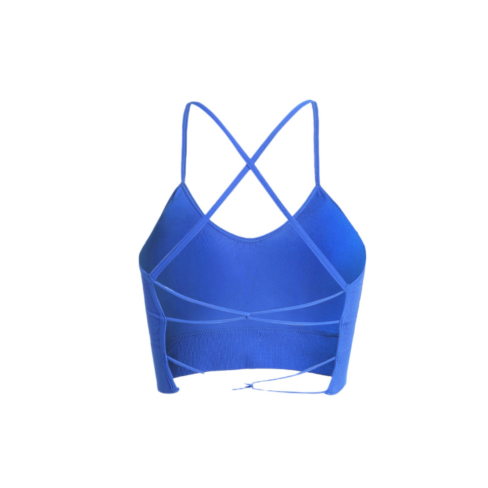 Spring and summer nude yoga vest accessory milk sports underwear cross-border buckle shock absorption cross-back fitness bra