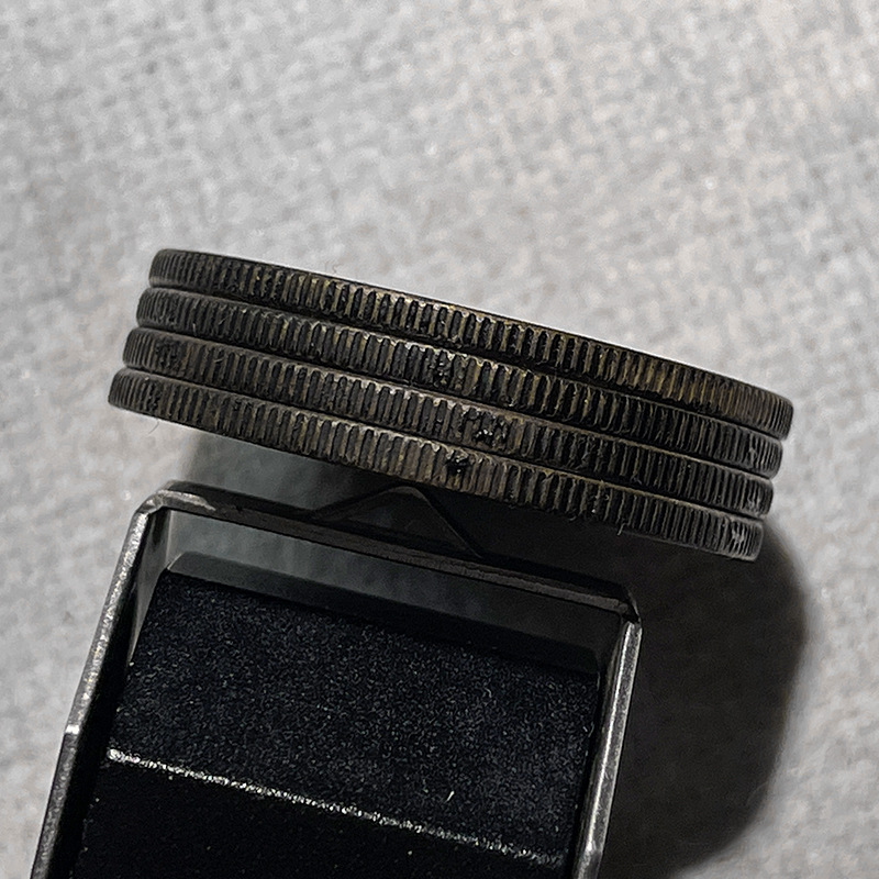 Silver Dollar Brass Sample Coin, Three Coins and Six Points from the Mint General Factory, 33.6mm, Good Choice for Appreciation and Play, Retro Ornaments