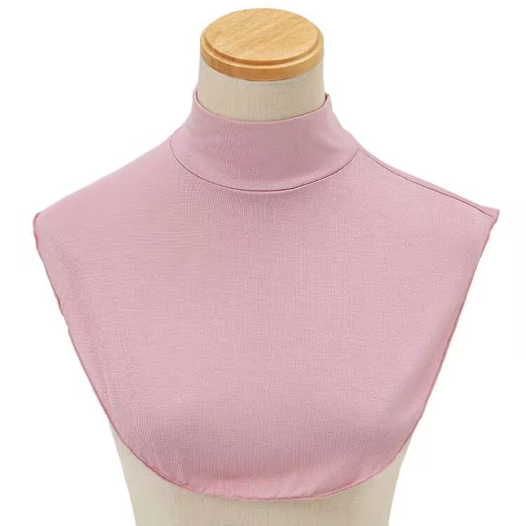 New Monochrome Fake Collar Women's High Collar Fake Collar Model Cotton in stock