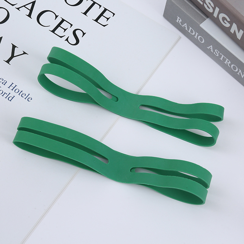 Factory wholesale office strapping rubber band packing X-shaped rubber ring natural cowhide band color rubber band