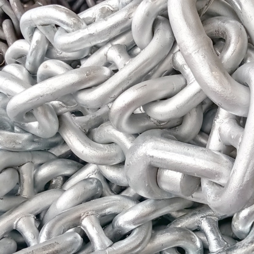 Factory Direct Supply Marine Anchor Chain with Kent Buckle End Shackle Lifting Chain, High Quality, High Strength, Corrosion Resistance