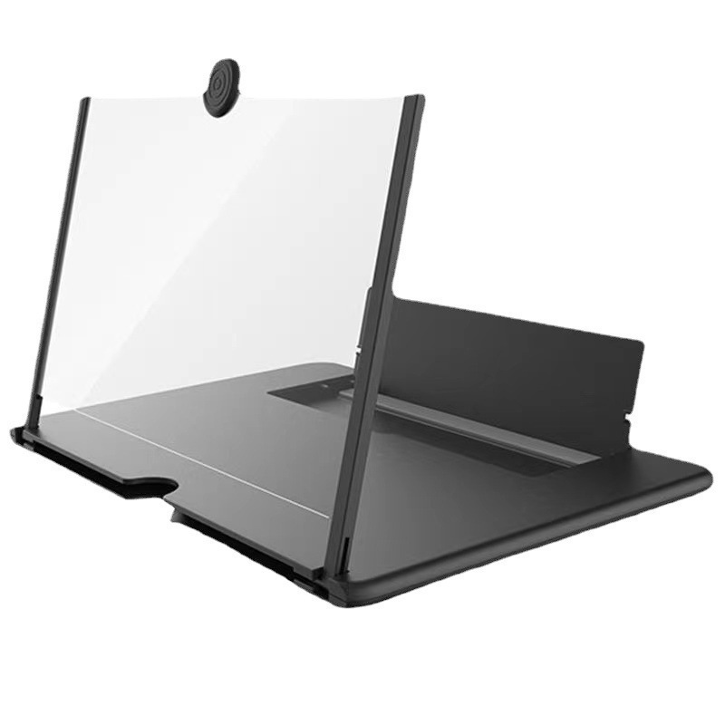 Mobile Phone Amplifier Desktop Large Screen Ultra-Clear Artifact Projection Eye Protection 3-Mirror Screen Pull-Up Bracket Blue Light Eye Protection