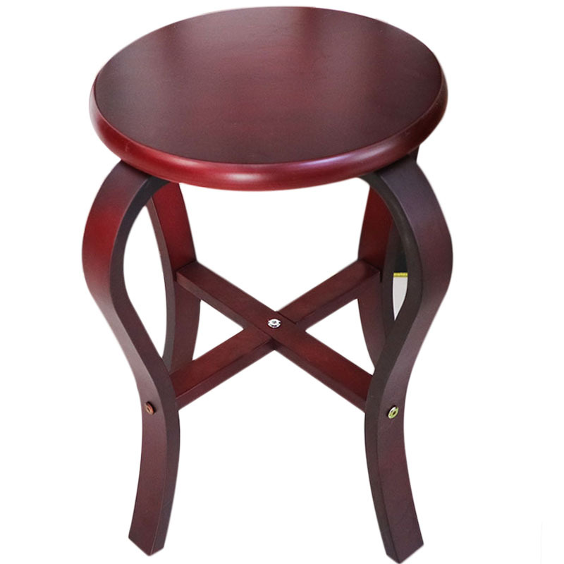 Portable Guzheng Round Stool Detachable Guzheng Stool Piano Stool Practical Round Stool Wooden Guzheng Musical Instrument Accessories