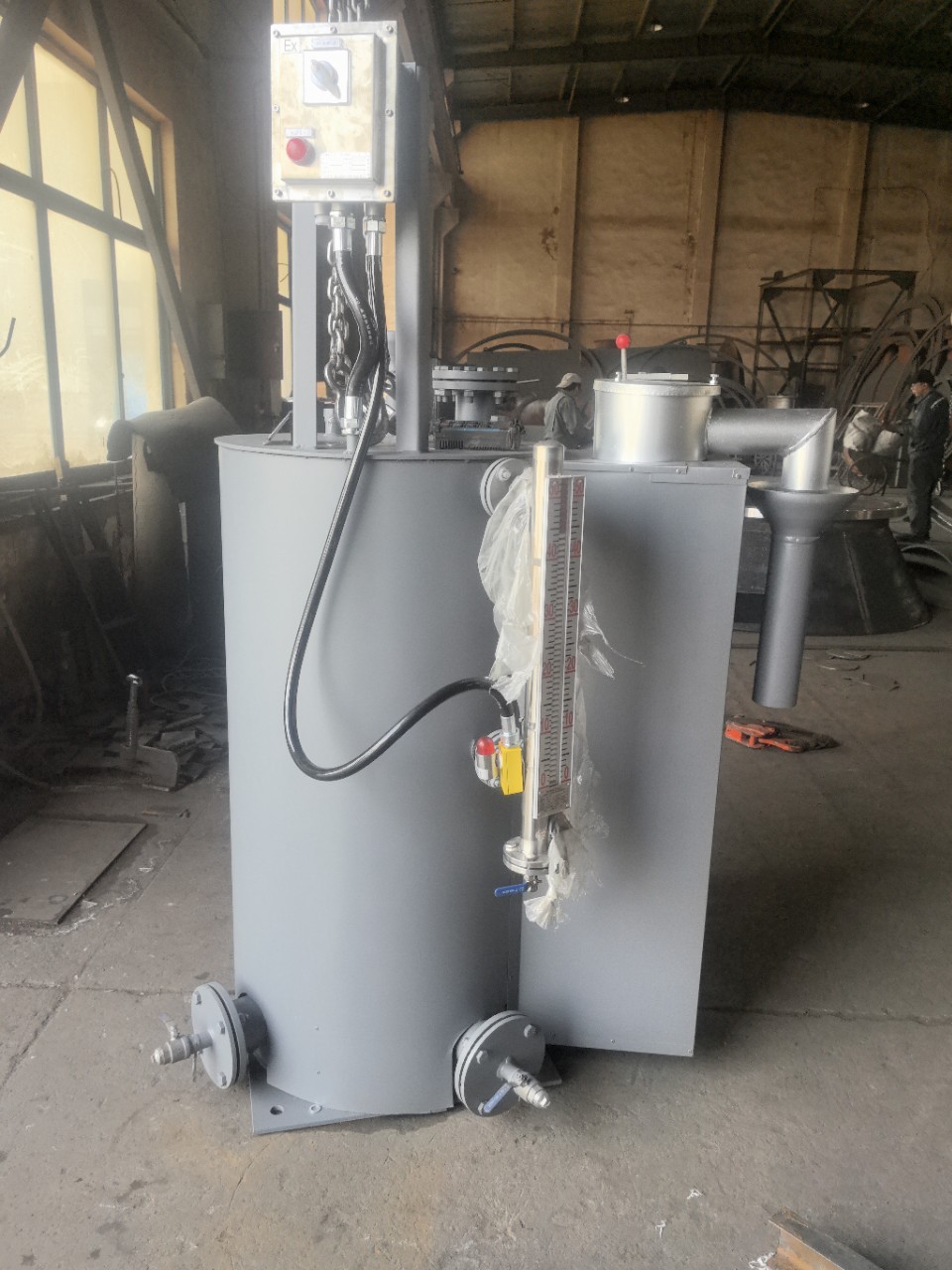 Thickened and Deepened Stainless Steel Intelligent Leak-Proof Gas Drainer with Liquid Level Meter