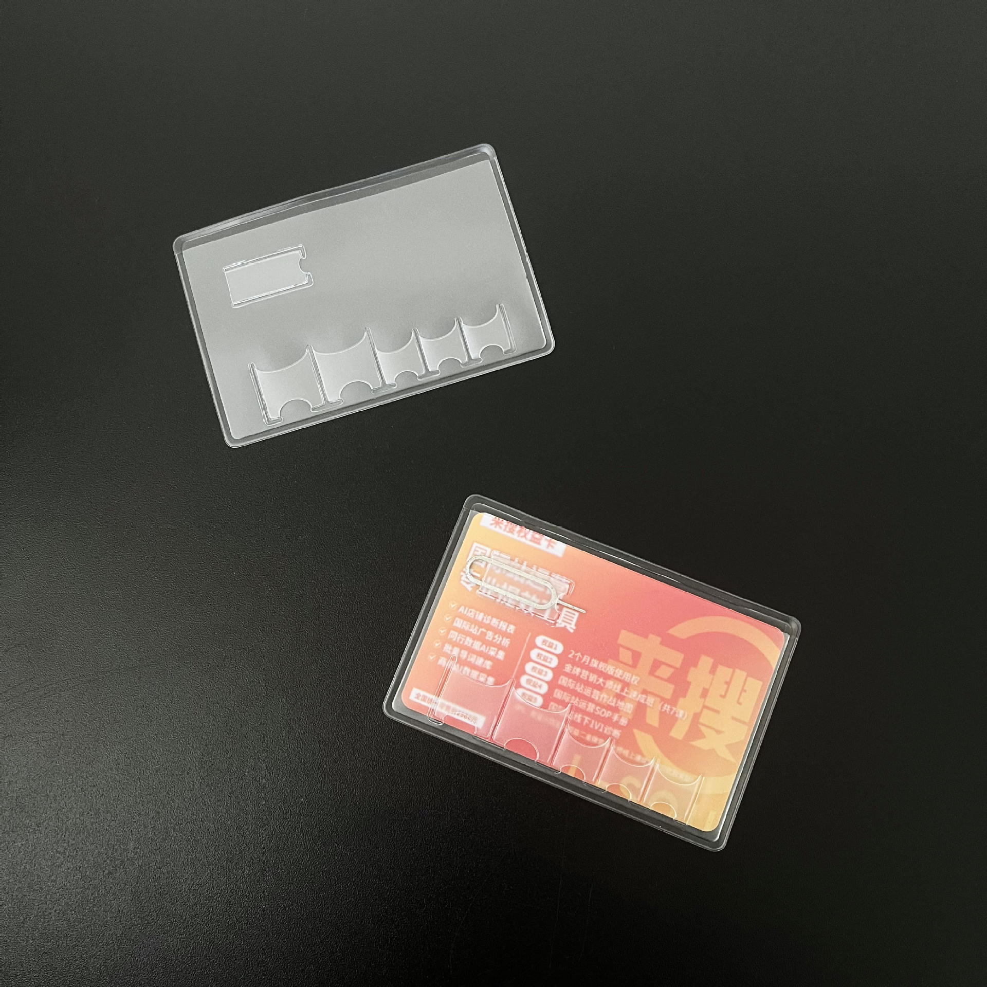 Mobile Phone Nanosim Card Storage Card Holder Cross-Border Bank Card Document Storage Sim Card Removal Storage Set