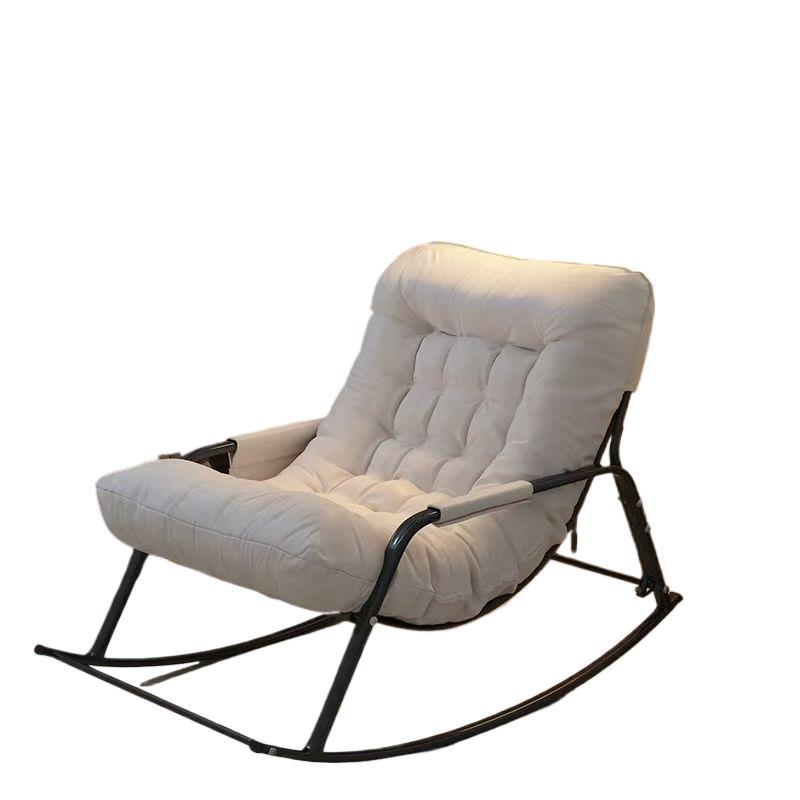 Double Rocking Chair Thick Lounge Chair Adult Balcony Home Leisure Living Room Internet Celebrity Lazy Adult Nap Sofa Chair