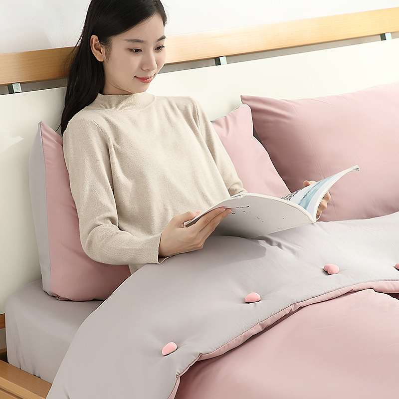 Wholesale love quilt holder pure cotton new home safety needle-free invisible bed sheet holder one-click unlock