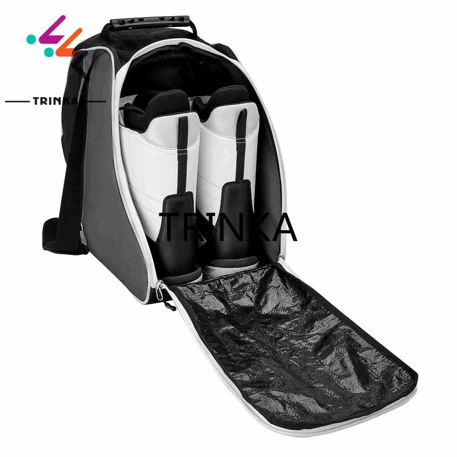 Ski Boots bag helmet goggles glove bag outdoor snow set black ski shoes storage winter