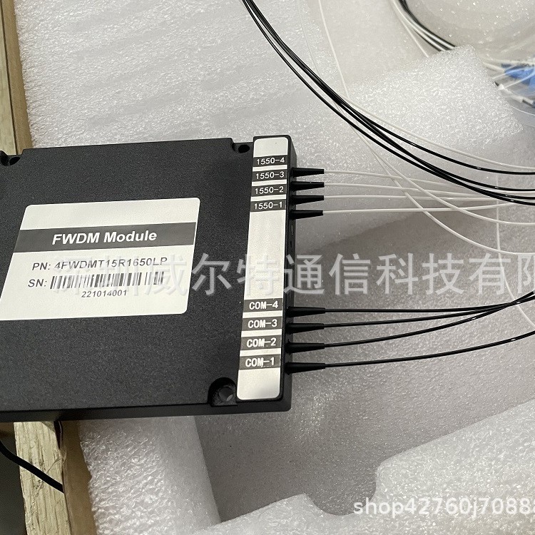 4X4 Channel Fwdm Splitter Sc Upc Lc Upc G657A1 Fiber Optic Equipment Fwdm Module