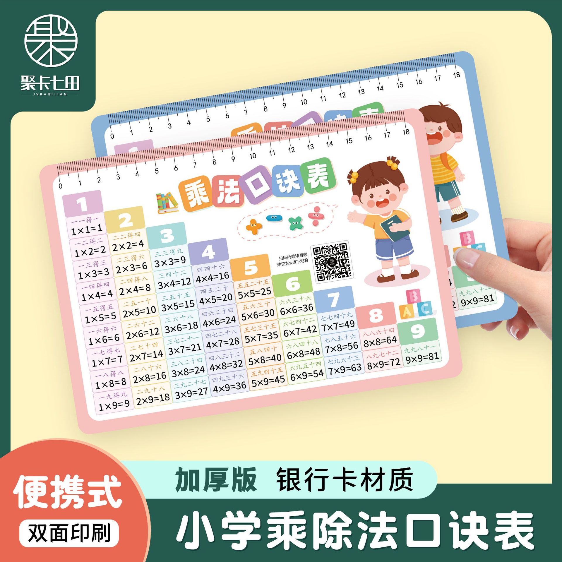 таблица умножения 99 формул 12 класс карточка умножения и деления начальная школа математика артефакт запоминания 99 формул