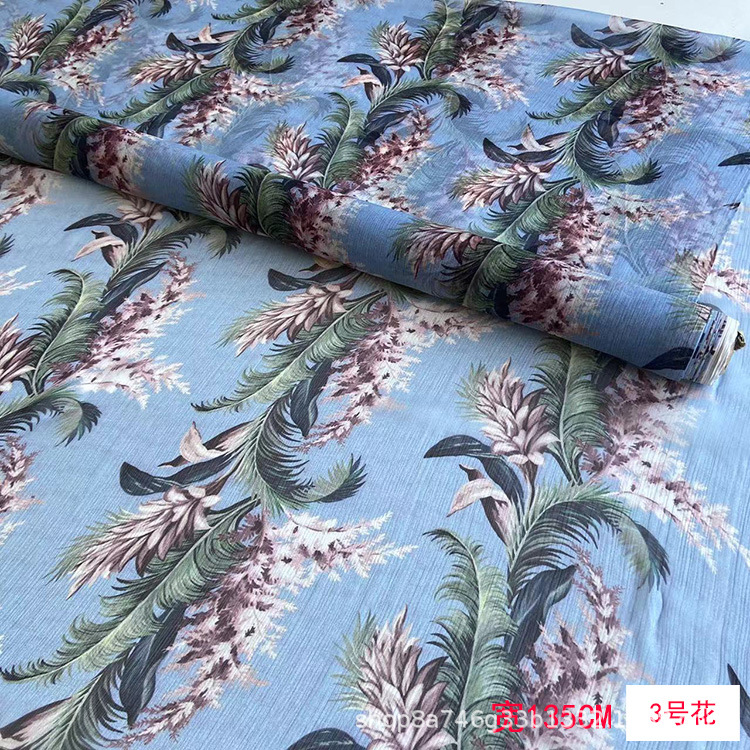 Light and Transparent Silk Smooth Georgette Fabric Mulberry Silk Scarf Dress Sun Protection Clothing diy Silk Fabric