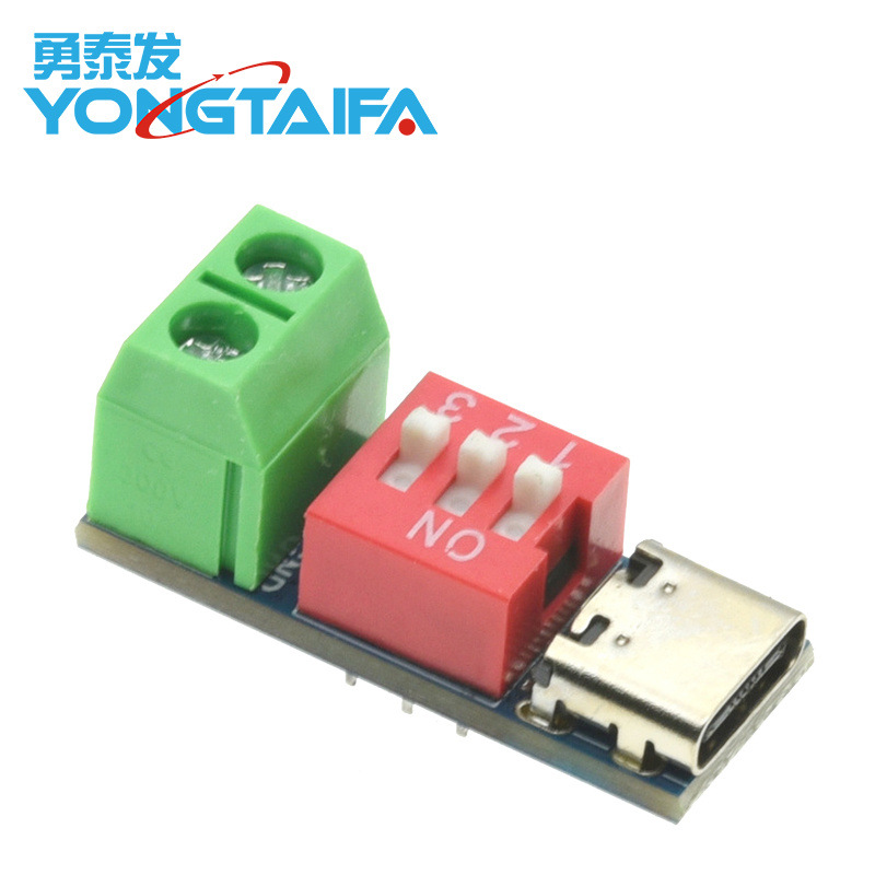 Тестовая плата Pdsink Pd Decoy Qc для быстрой зарядки, регулируемое напряжение 5~20V