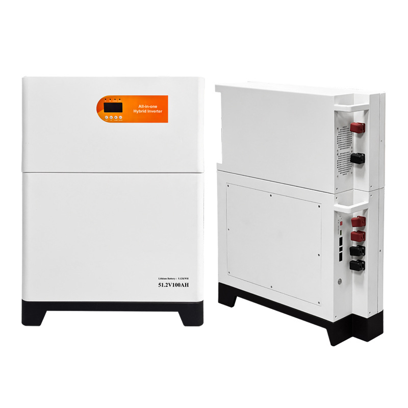 Cross-Border Power Storage Household Vertical Stacking Solar Energy Storage Battery Household Inverter All-In-One Photovoltaic Power Generation System