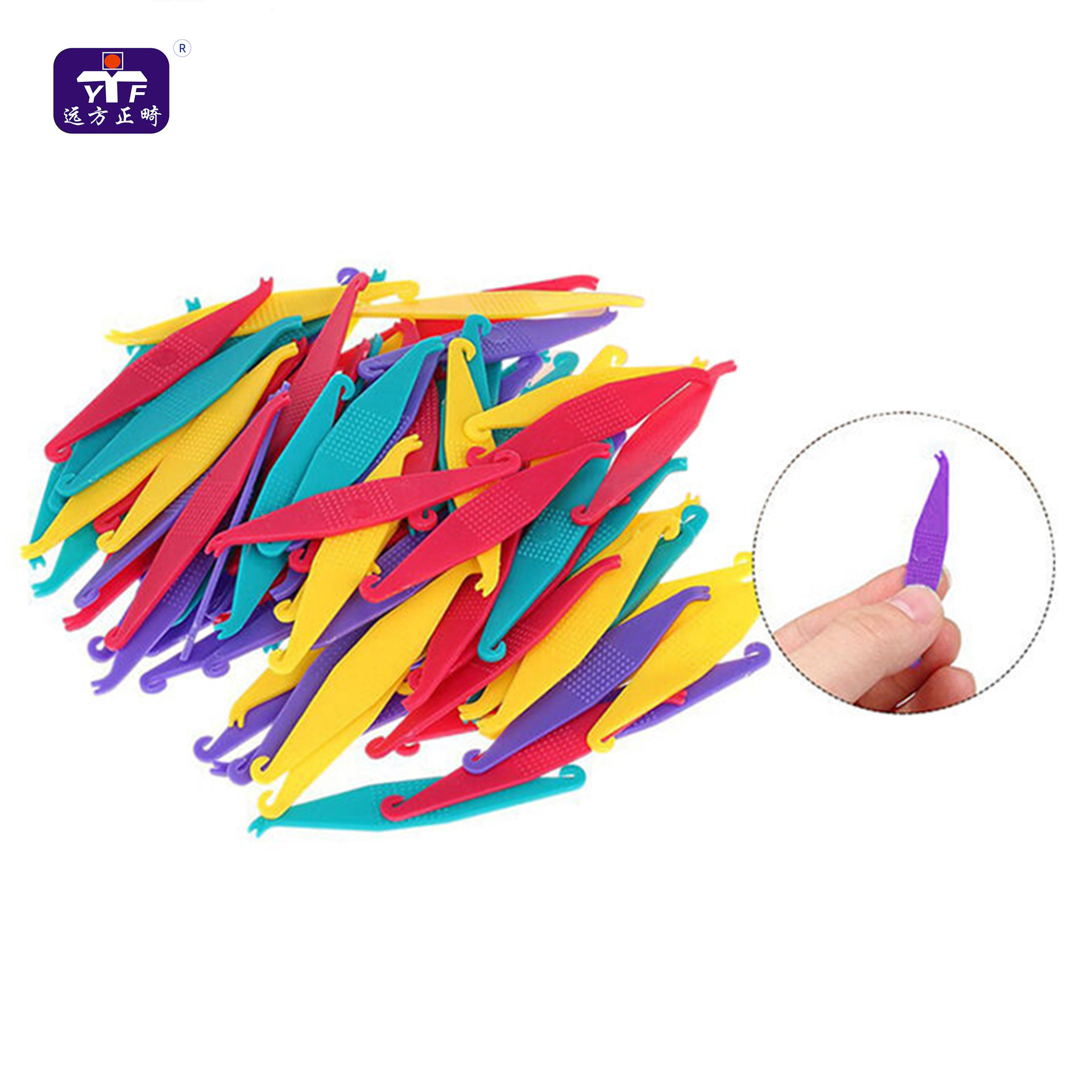 Yuanfang Dental Oral Orthodontic Rubber Band Correction Rubber Band Traction Hook Braces Mouth Corner Placement Hook